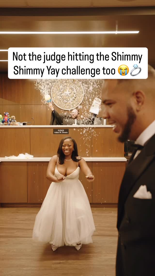 Still from a Dallas civil wedding, captured by a Nigerian-American photographer